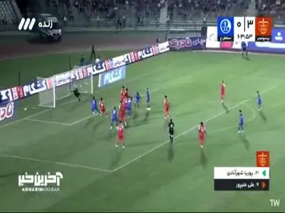 گل اول استقلال خوزستان به پرسپولیس | آخرین خبر