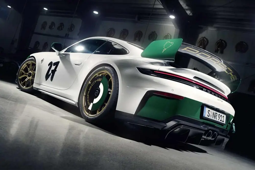 معرفی نسخه ویژه پورشه 911 GT3 به مناسبت صدمین سالگرد نوربرگرینگ | آخرین خبر