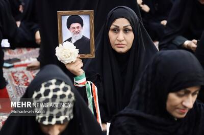 عکس/ مراسم چهلم تدفین رهبر شهید در زاهدان | آخرین خبر