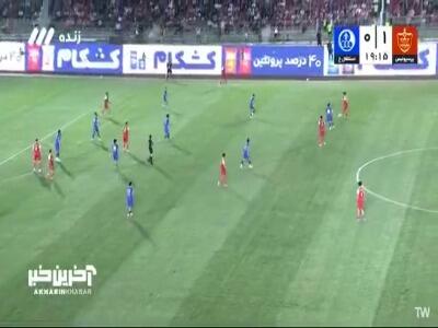 گل دوم پرسپولیس به استقلال خوزستان توسط علیپور | آخرین خبر