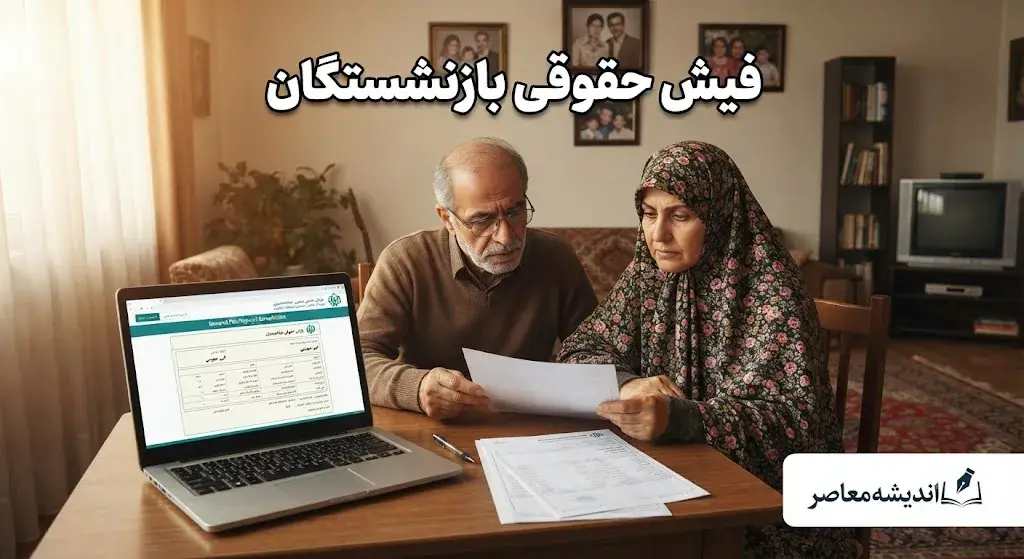  دریافت فیش حقوقی بازنشستگان از طریق کد ملی؛ راهنمای کامل برای تأمین اجتماعی و کشوری
