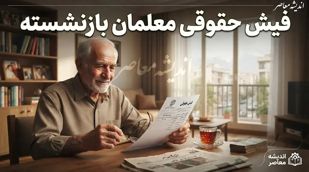 فیش حقوقی معلمان بازنشسته