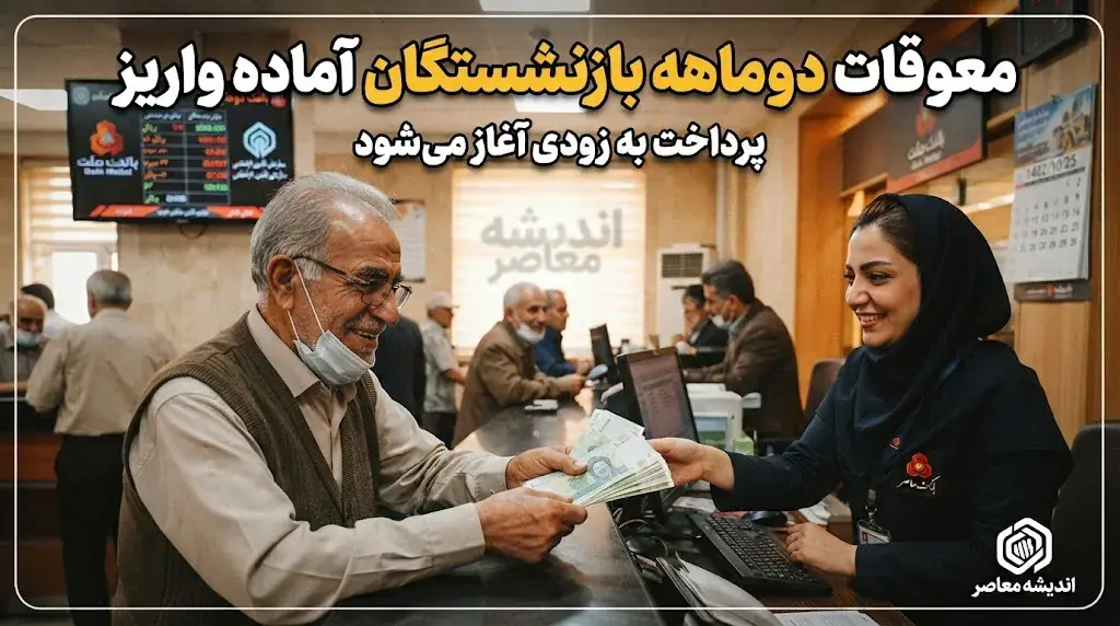  معوقات دوماهه بازنشستگان آماده واریز
