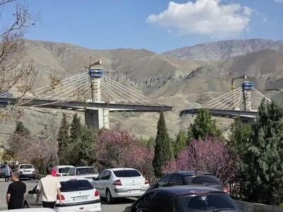 هشدار جدی درباره پل B1 کرج؛ ۶۰ متر از عرشه بدون کابل اصلی رها شده است