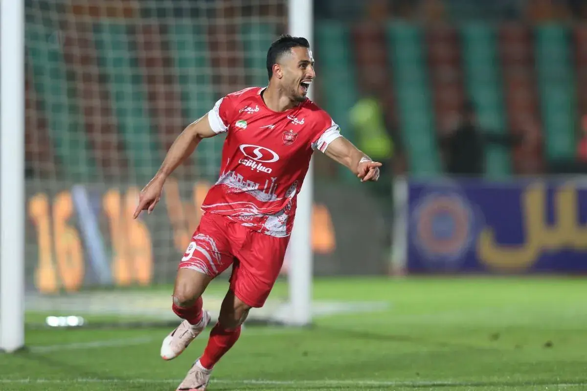 گل دوم پرسپولیس به استقلال خوزستان توسط علیپور