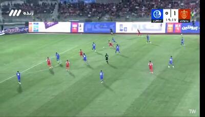گل دوم پرسپولیس به استقلال خوزستان با همکاری گلگهریها