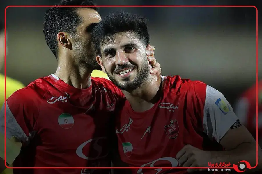 گل اول پرسپولیس به استقلال خوزستان توسط خدابندهلو
