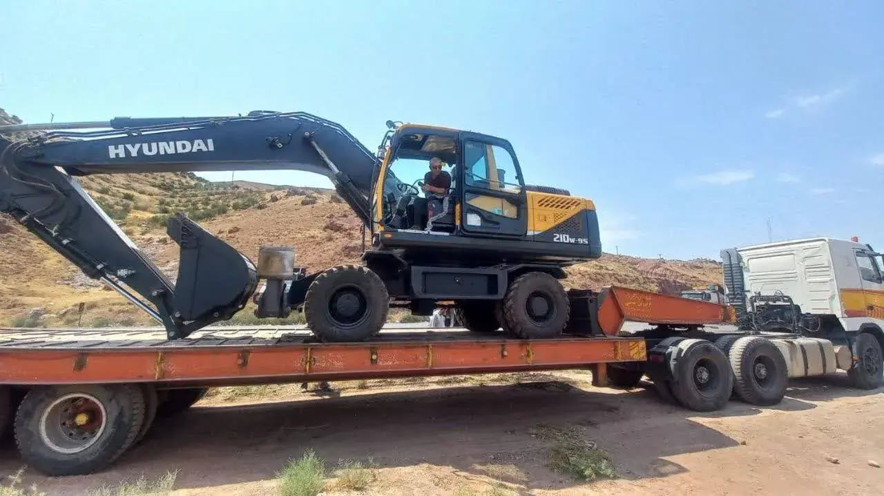 یک دستگاه ماشینآلات جدید به ناوگان راهداری قزوین افزوده شد