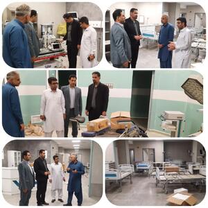 بازدید از روند آمادهسازی بزرگترین مرکز تخصصی سوانح و سوختگی جنوب شرق کشور در ایرانشهر