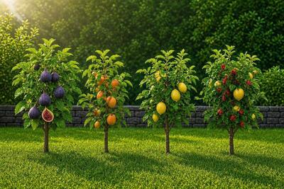 سریع ترین درختان برای کاشت در باغ و خانه