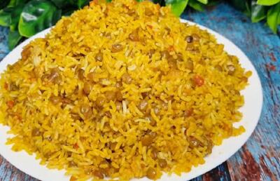 دستور تهیه بریانی عدس؛ ساده، خوشمزه و بدون گوشت