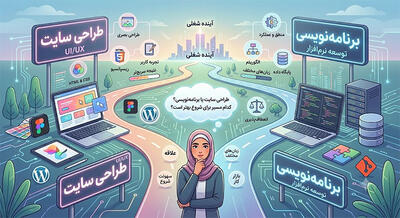 یادگیری طراحی سایت یا برنامهنویسی؟ کدام مسیر برای شروع بهتر است؟