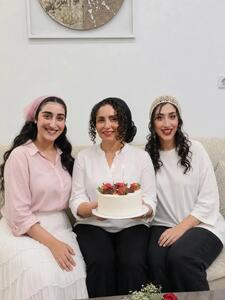 عکس جالب مادر و دختری ژاله صامتی