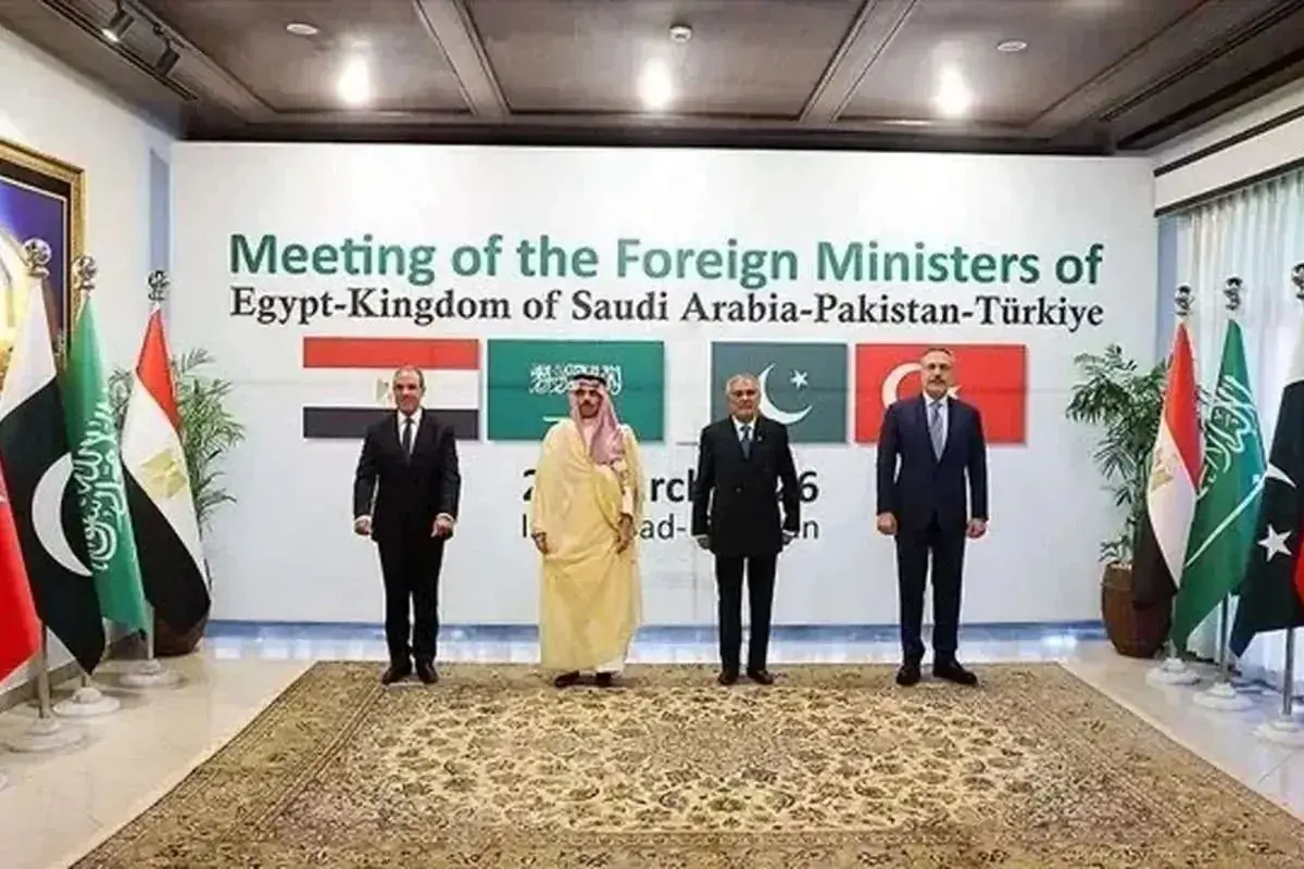 آنکارا: برگزاری نشست چهار جانبه وزرای خارجه مصر، ترکیه، پاکستان و عربستان در اواخر ماه جاری