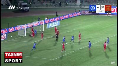  ببینید| گل اول استقلال خوزستان پرسپولیس