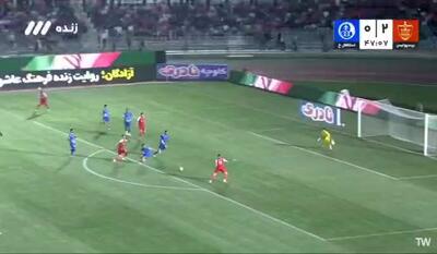  ببینید| گل سوم پرسپولیس به استقلال خوزستان