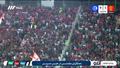 ببینید؛ گل اول پرسپولیس به استقلال خوزستان توسط خدابندهلو دقیقه 6