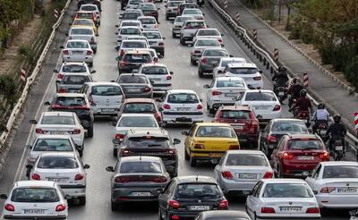 ترافیک سنگین در آزادراههای البرز