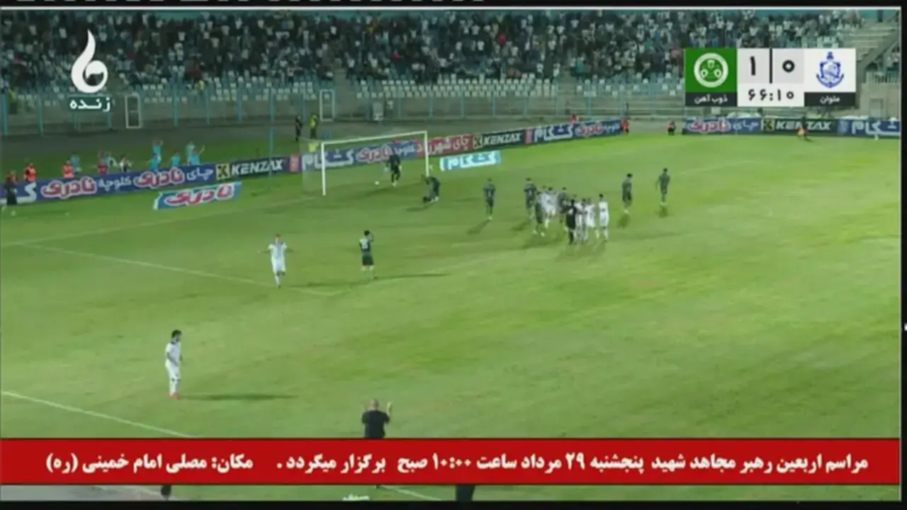 ببینید؛ خلاصه بازی ملوان 2 - ذوب آهن 1