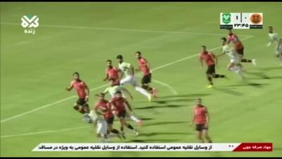  گل اول خیبر به مس شهر بابک؛ محبی قفل دروازه حریف را شکست + ویدئو