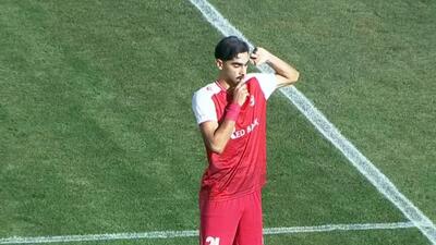 گل چهارم پرسپولیس به استقلال خوزستان (پوریا شهرآبادی با سوپر پاس بیفوما)