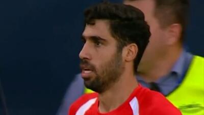  این بار از وسط زمین؛ پرتاب اوت نادر محمدی سوژه روس ها شد!