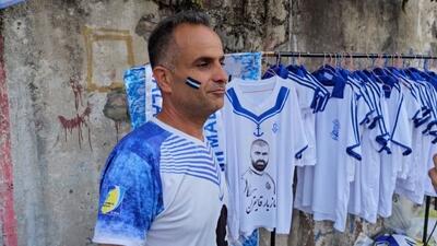  تعصب جالب هوادار ملوان روی مازیار زارع سرمربی تیم
