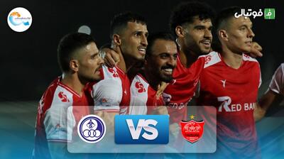 خلاصه بازی پرسپولیس 4-1 استقلال خوزستان