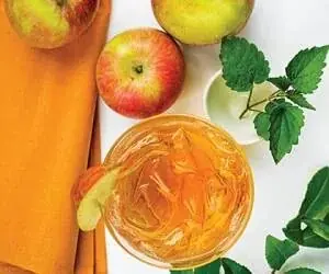 تاکنون یخ چای با طعم نعنا و سیب خوردهاید؟