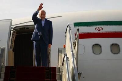 قالیباف وارد بغداد شد