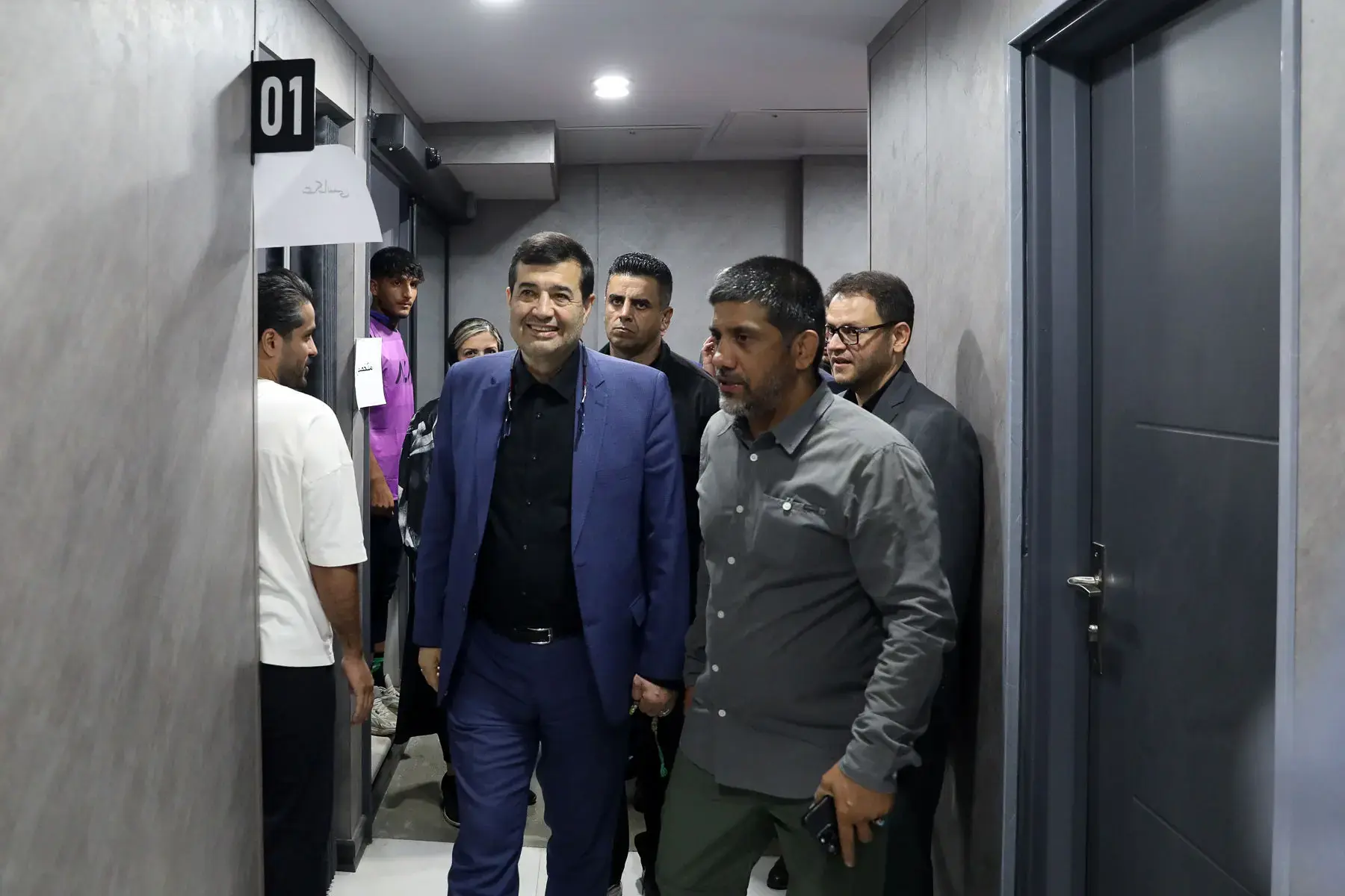  حضور وزیر ورزش و جوانان در فدراسیون کشتی