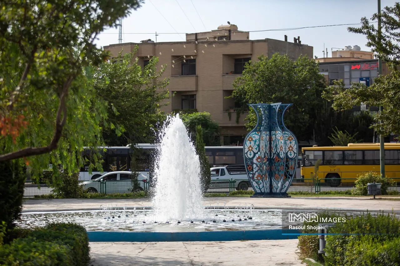 آبنماهای منطقه ۳ اصفهان نوسازی و بهینهسازی شد