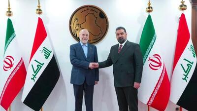 قالیباف: آمریکا عامل اخلال در مسیر عادی تجارت است/ تأکید رییس مجلس عراق بر توسعه روابط اقتصادی با ایران