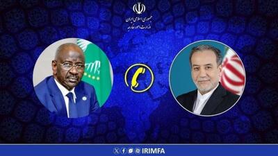 گفت وگوی تلفنی وزرای امور خارجه ایران و موریتانی