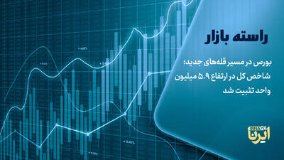 بورس در مسیر قلههای جدید؛ شاخص کل در ارتفاع ۵.۹ میلیون واحد تثبیت شد