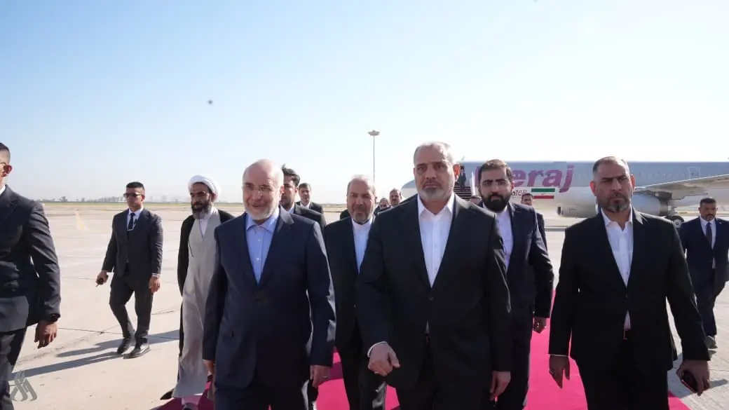 رئیس مجلس وارد بغداد شد