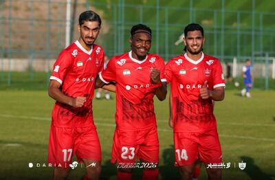  گل چهارم پرسپولیس توسط شهرآبادی