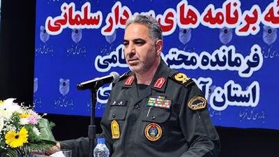  سردار سلمانی: خدمتگزاری در مسیر امنیت جامعه مصداق بارز جهاد فی سبیل الله است