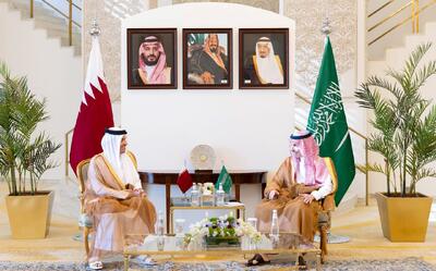 دیدار و گفتوگوی وزیران خارجه عربستان و قطر درباره مسائل منطقه