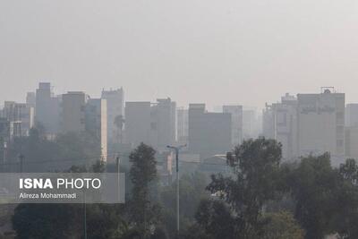  وضعیت «نارنجی» هوا در ۳ شهر خوزستان