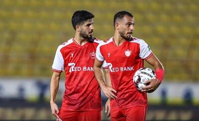  پایان نیمه اول؛ پرسپولیس باز هم طوفانی آغاز کرد / استقلال خوزستان جان‌سخت نبود