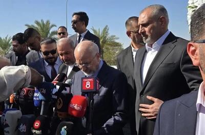 قالیباف در عراق: نیروهای آمریکایی دنبال برنامه برای خروج آبرومندانه از منطقه هستند/ رئیس مجلس با حضور در محل شهادت حاج قاسم سلیمانی و ابومهدی المهندس: بدانید که تا به نتیجه رساندن آرمانهای شما از پا نخواهیم نشست