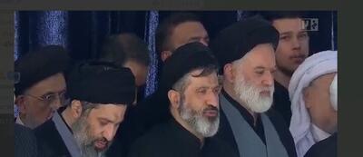  ببینید |  حضور فرزندان رهبر شهید انقلاب در مراسم چهلمین روز تشییع و تدفین