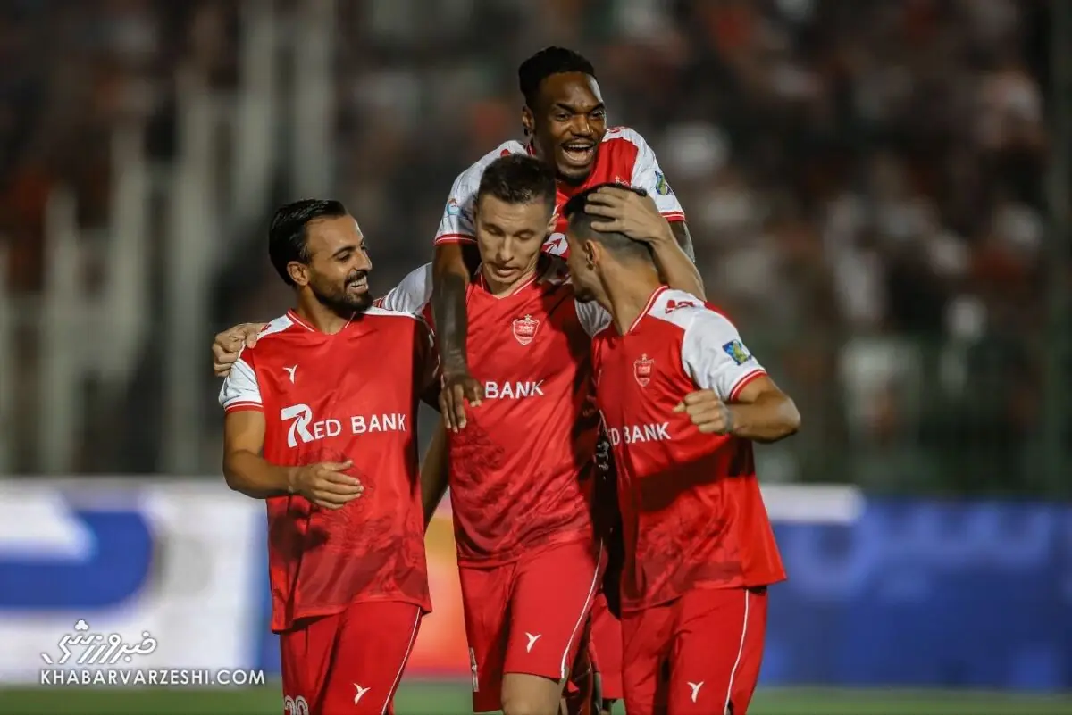 گزارش تصویری| حال خوش پرسپولیس با تارتار؛ استقلال خوزستان هم قربانی شد