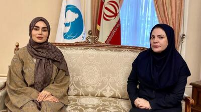 دیدار همسرعراقچی با رئیس شورای عالی صادرات غیرنفتی - مردم سالاری آنلاین