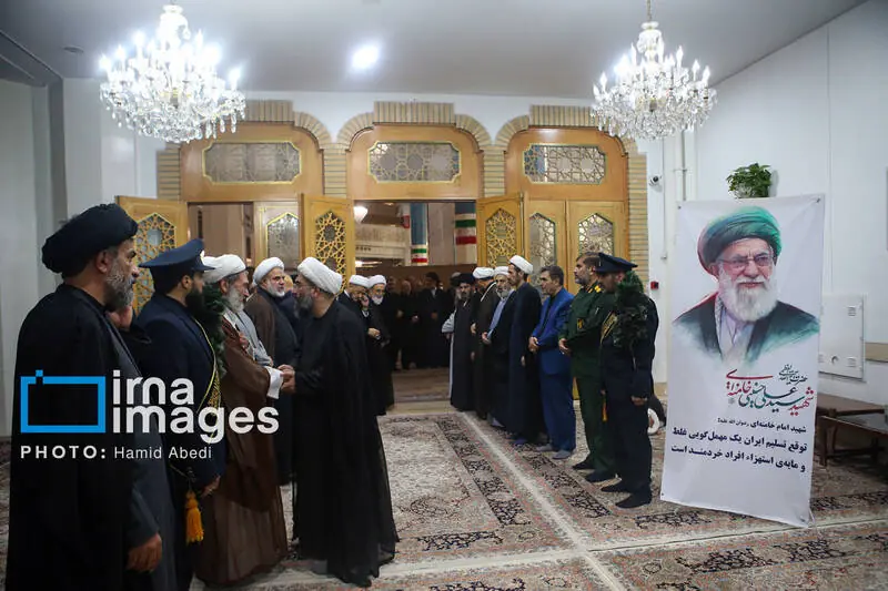  عکس/ مراسم «آقای شهید ایران» در حرم حضرت فاطمه معصومه(س)