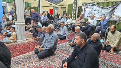 چهلمین روز تشییع و تدفین رهبر شهید در اردستان