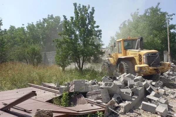 آزاد سازی ۵ هکتار از اراضی کشاورزی شهرستان تبریز