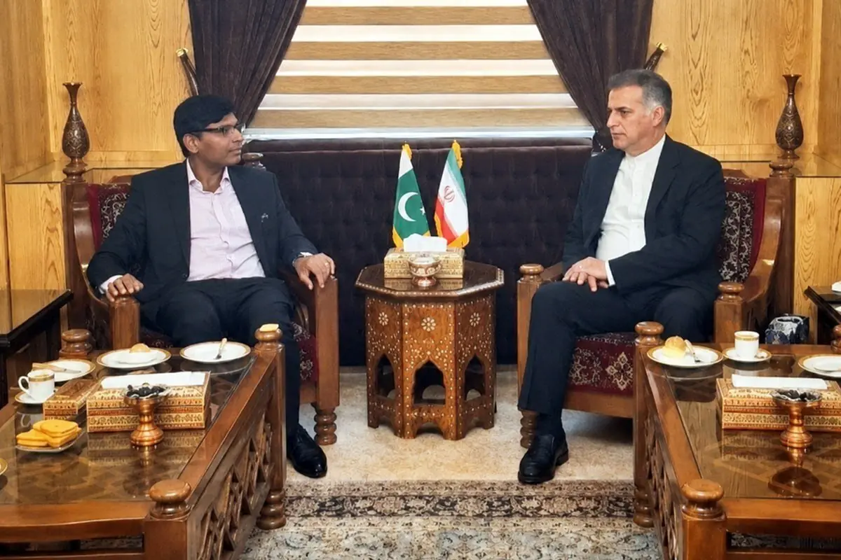  دیدار کنسول جدید پاکستان در مشهد با ریاست نمایندگی وزارت امورخارجه