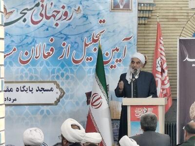 امام جمعه سنندج: مسجد نقطه مشترک مسلمانان و پایگاه وحدت است